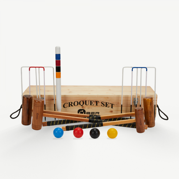 Uber Games Wooden Croquet Box