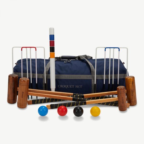 Uber Games 4 Player Family Croquet Set