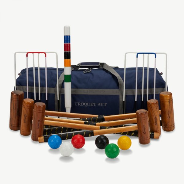 Uber Games Family Croquet Set 6 Player - Nylon Bag