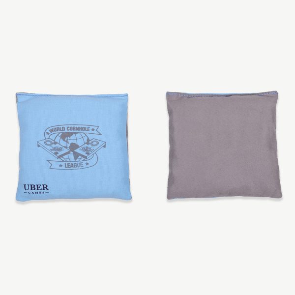 World Cornhole League Cornhole Bean Bags - 4 Sky & 4 Coral - Image 5