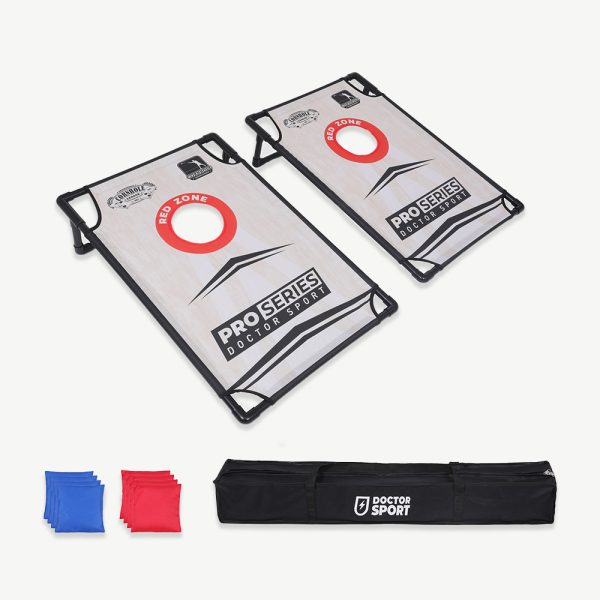 Dr Sport – Travel Cornhole PVC - 90 x 60cm Double Board Set