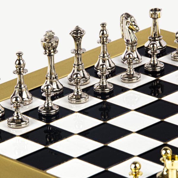 Manopoulos – Premium Classic Metal Staunton Chess set - Image 2