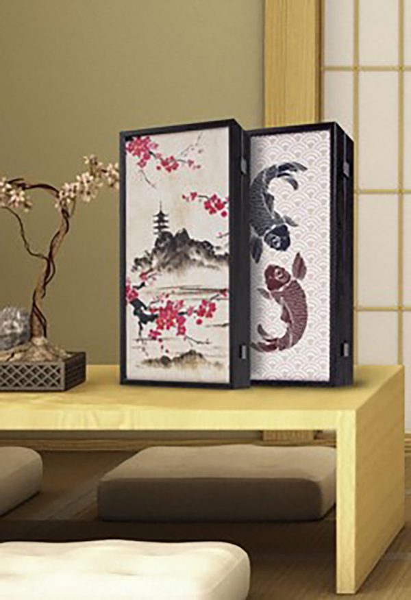 Manopoulos Oriental Cherry Blossom Art Premium Backgammon Set - Image 5
