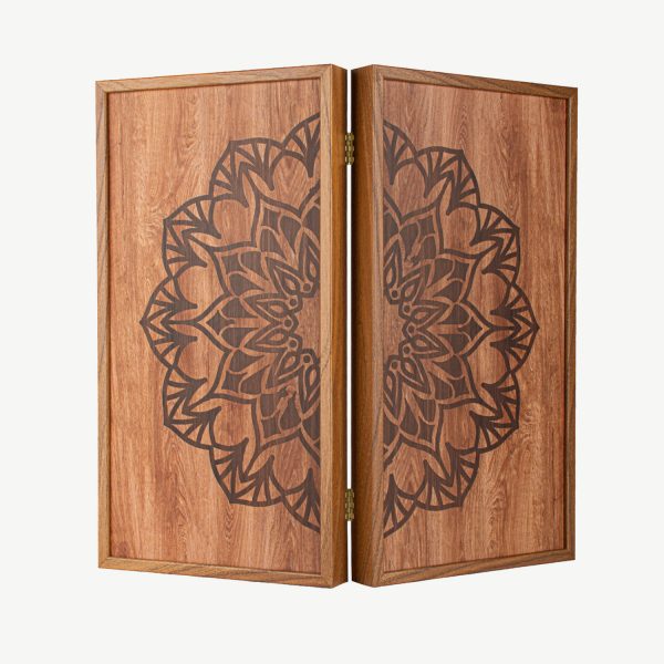 Manopoulos Mandala Art Premium Backgammon Set - Image 2