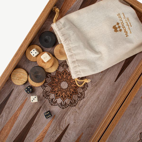 Manopoulos Mandala Art Premium Backgammon Set - Image 10