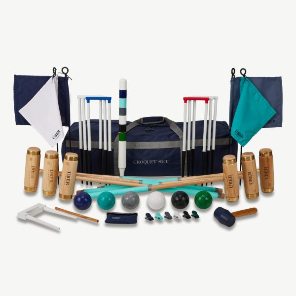 Executive Croquet Set - 6 Player - Uber Games Colours - Image 2