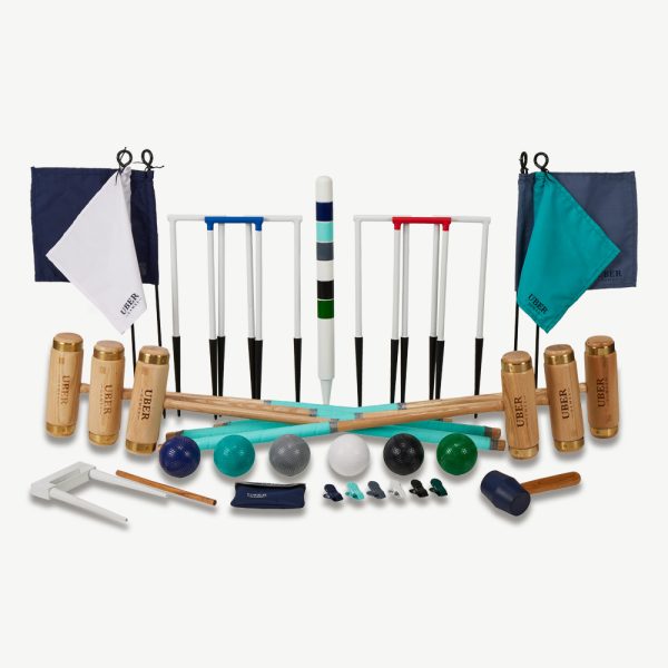Executive Croquet Set - 6 Player - Uber Games Colours
