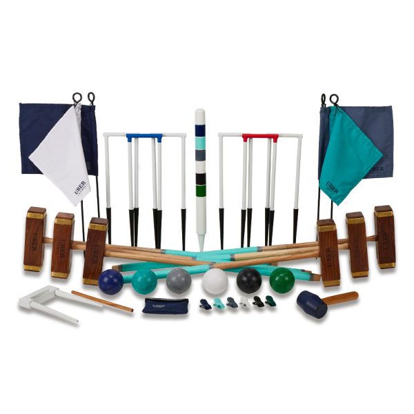 Championship Croquet Set - 6 Player - Uber Games Colours