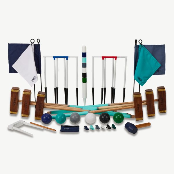 Championship Croquet Set - 6 Player - Uber Games Colours
