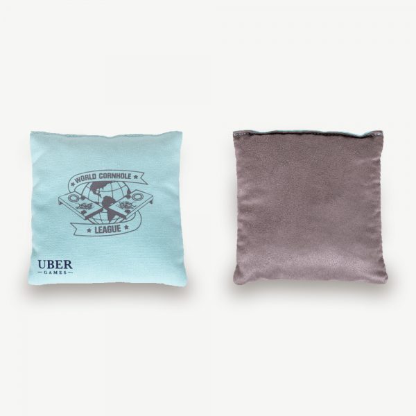 World Cornhole League Cornhole Bean Bags - 4 Green & 4 Grey - Image 3