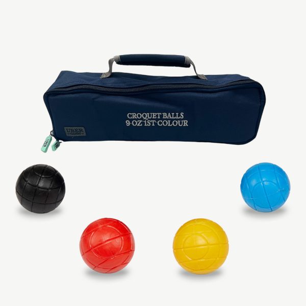 Moulded Croquet Balls - 9oz 1st colours