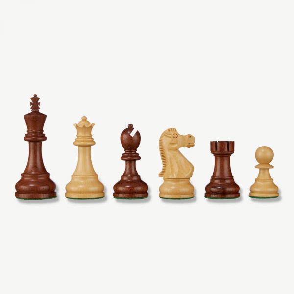 Exclusive Sheesham Chess Pieces & Box - 3.75" King