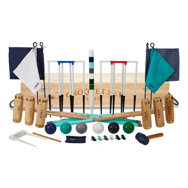 Executive Croquet Set - 6 Player - Uber Games Colours - Image 3