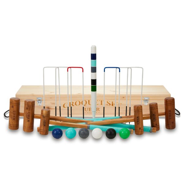 Family Croquet Set - 6 Player - Uber Games Colours - Image 3