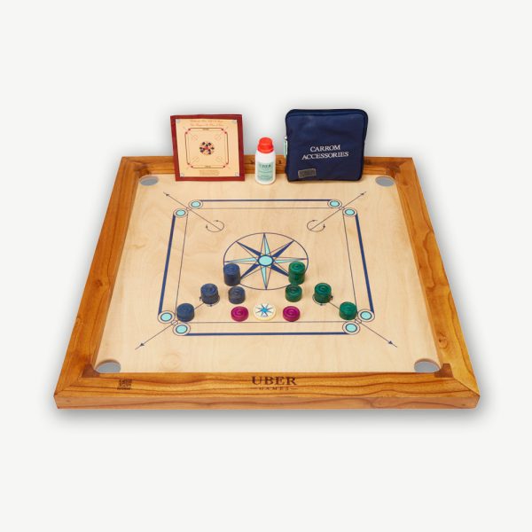 Junior Carrom Board Package - Uber Games Limited Edition