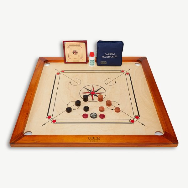 Premium Carrom Board Package