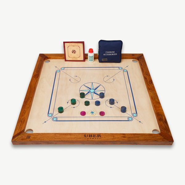 Premium Carrom Board – Uber Games Limited Edition