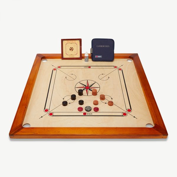 Premium Junior Carrom Board Set