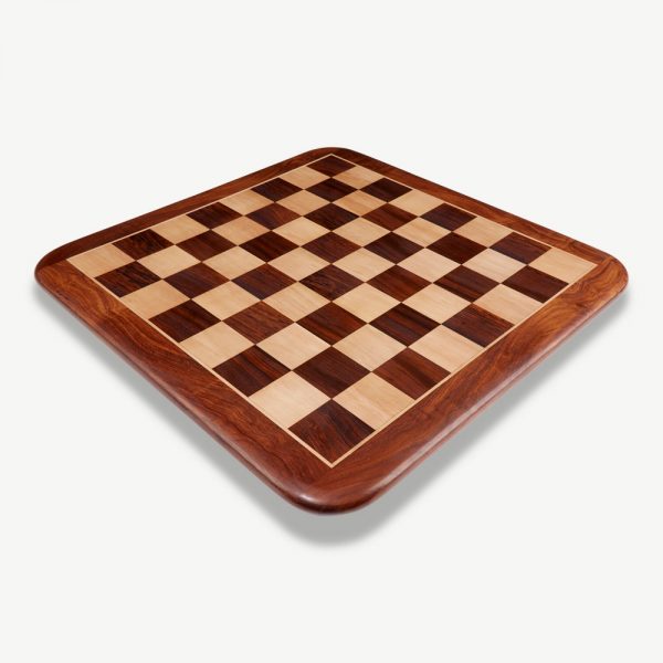 Premium Boxwood Chess Board - 23" x 23" - Image 2