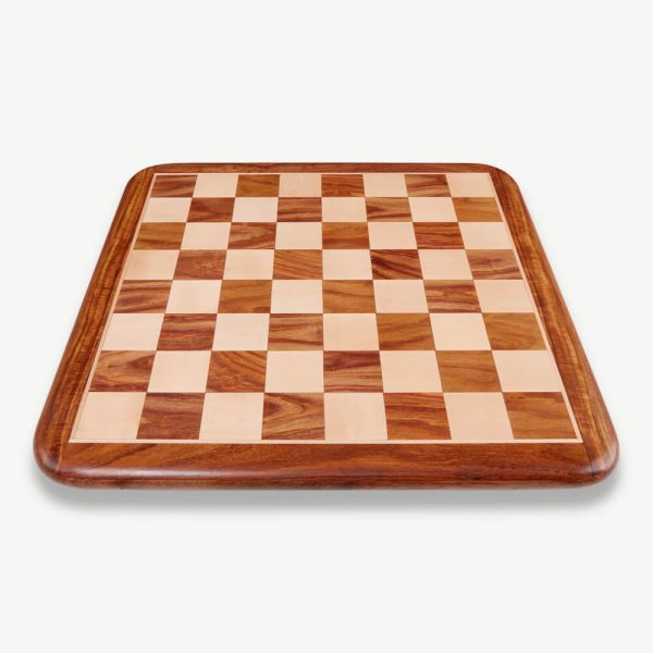 Premium Sheesham Wood Chess Board - 19" x 19"