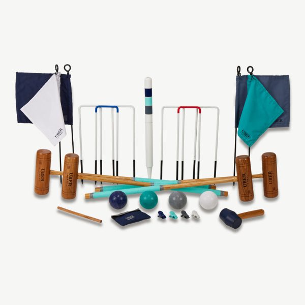 Pro Croquet Set - 4 Player - Uber Games Colours