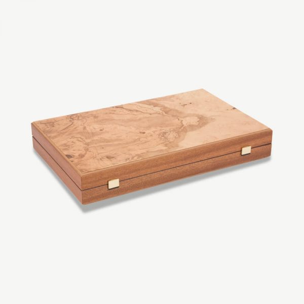 Uber Olive Burl Backgammon Set - Image 5