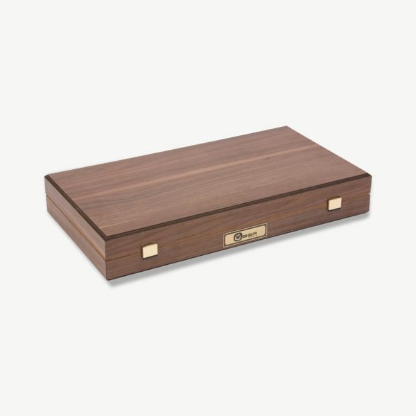 Walnut Veneer Backgammon Set - Image 5