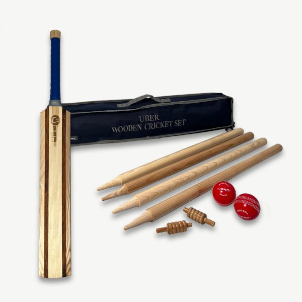 Uber Premium Wooden Cricket Set