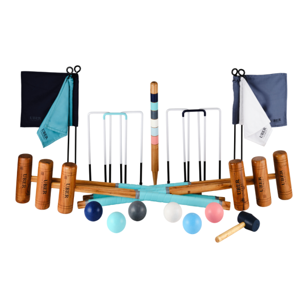 Garden Croquet Set - 6 Player - Uber Games Colours