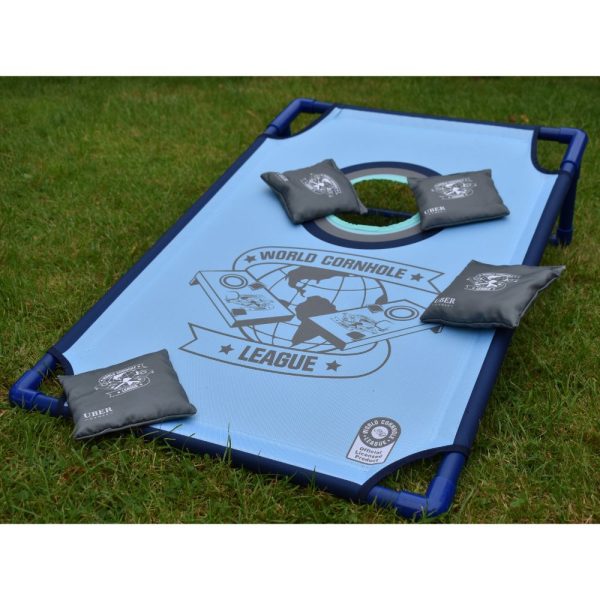 World Cornhole League – Portable PVC Framed 90 x 60cm Double Board Set - Image 6