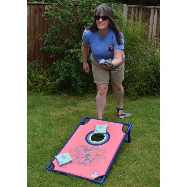 World Cornhole League – Portable PVC Framed 90 x 60cm Double Board Set - Image 10
